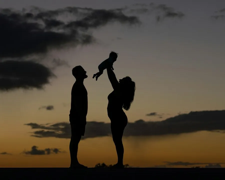 Photo parenting growth together